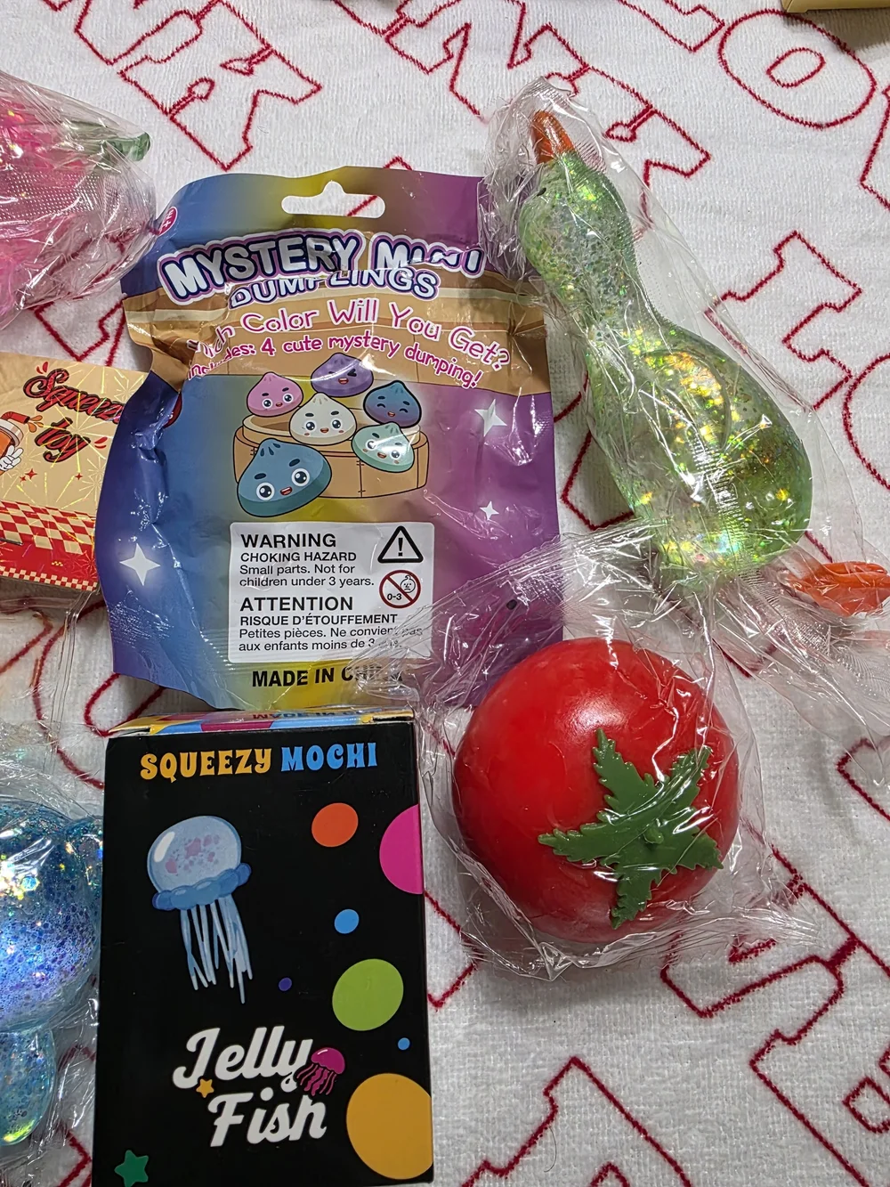 Bundle Of 7 Viral Squishy Toys